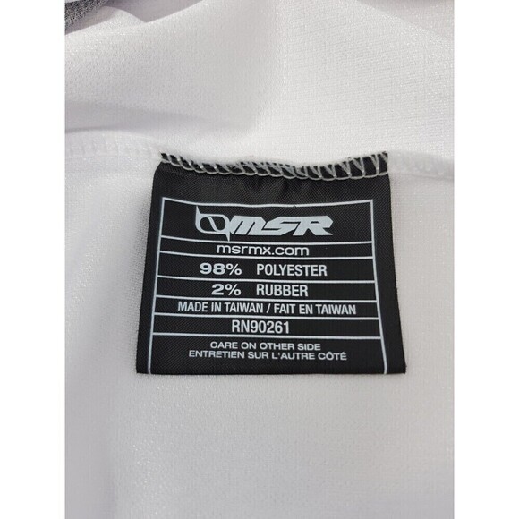 MSR MOTOR CROSS RACING MOTORCYCLE LONG SLEEVE TOP SHIRT MEN XL PADDED ELBOWS - Picture 9 of 16